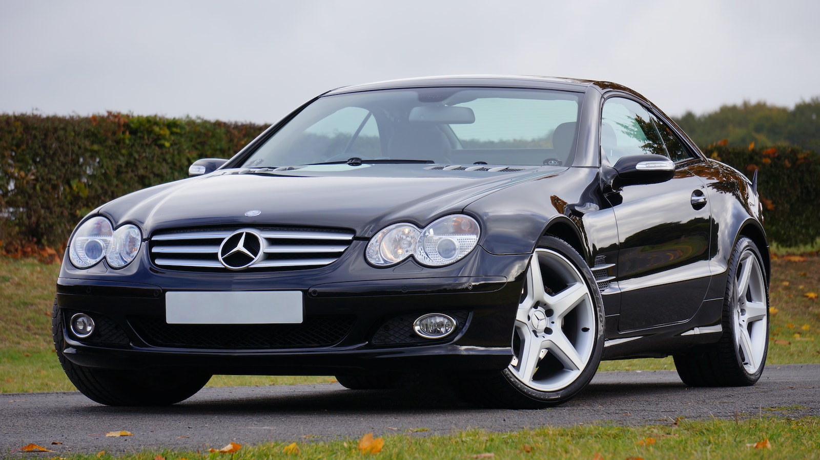 Black Mercedes Benz Vehicle