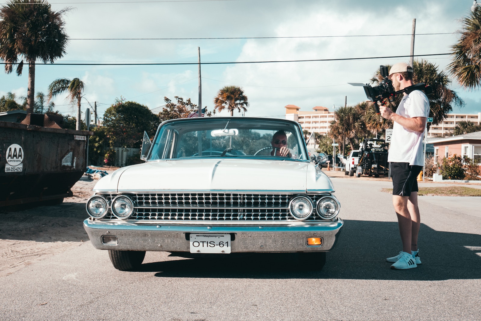 Man Beside Car